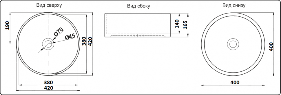 C1056 Умывальник LAB.Space NC - Вид №2