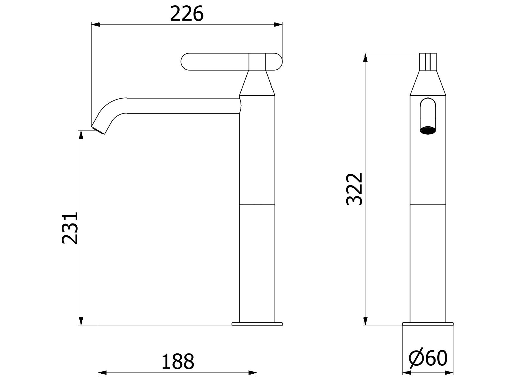 Смеситель для кухни с одной ручкой IB Soho ARCH-00063440 - Вид №6
