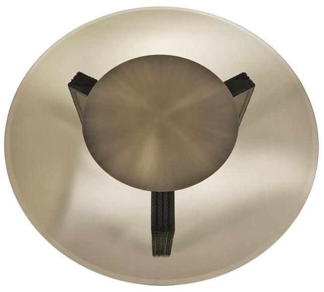 Gianfranco Ferré Home Круглый стол из стекла и металла с ленивой сьюзан Glasgow sun-id-1467310 - Вид №3