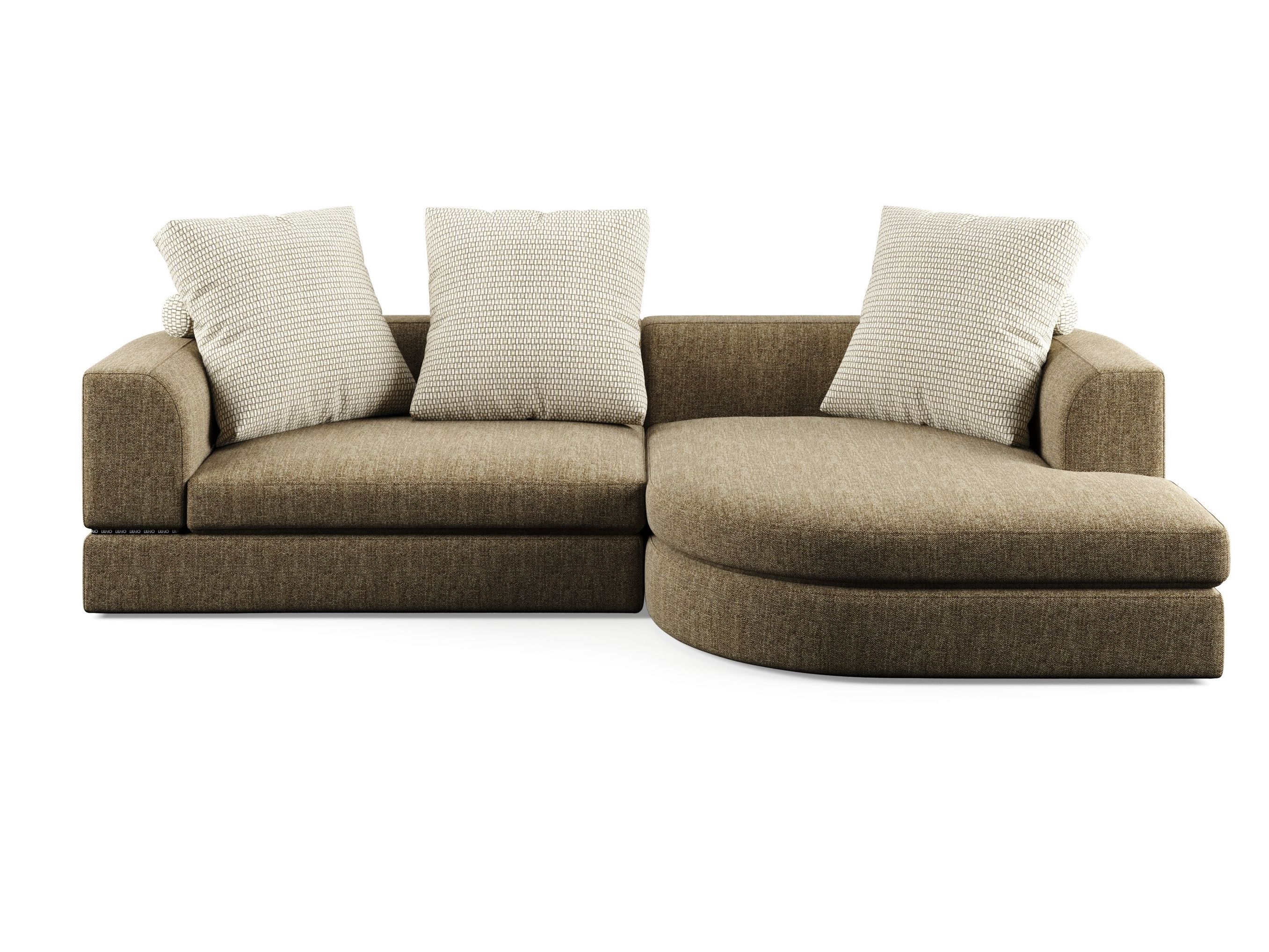 Тканевый диван с полуостровом Liu Jo Living Collection Pixi ARCH-00078655