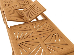 Выдвижной ТИК прямоугольный садовый стол