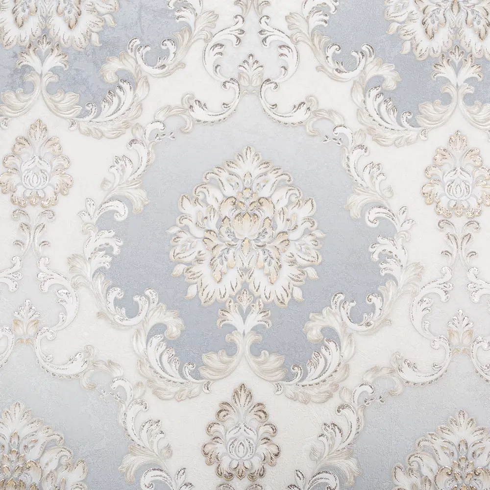 Флизелиновые обои Palitra Planet Margaret в небесно-голубом оттенке 89363099 Marsella STLM-0828406 - Вид №1