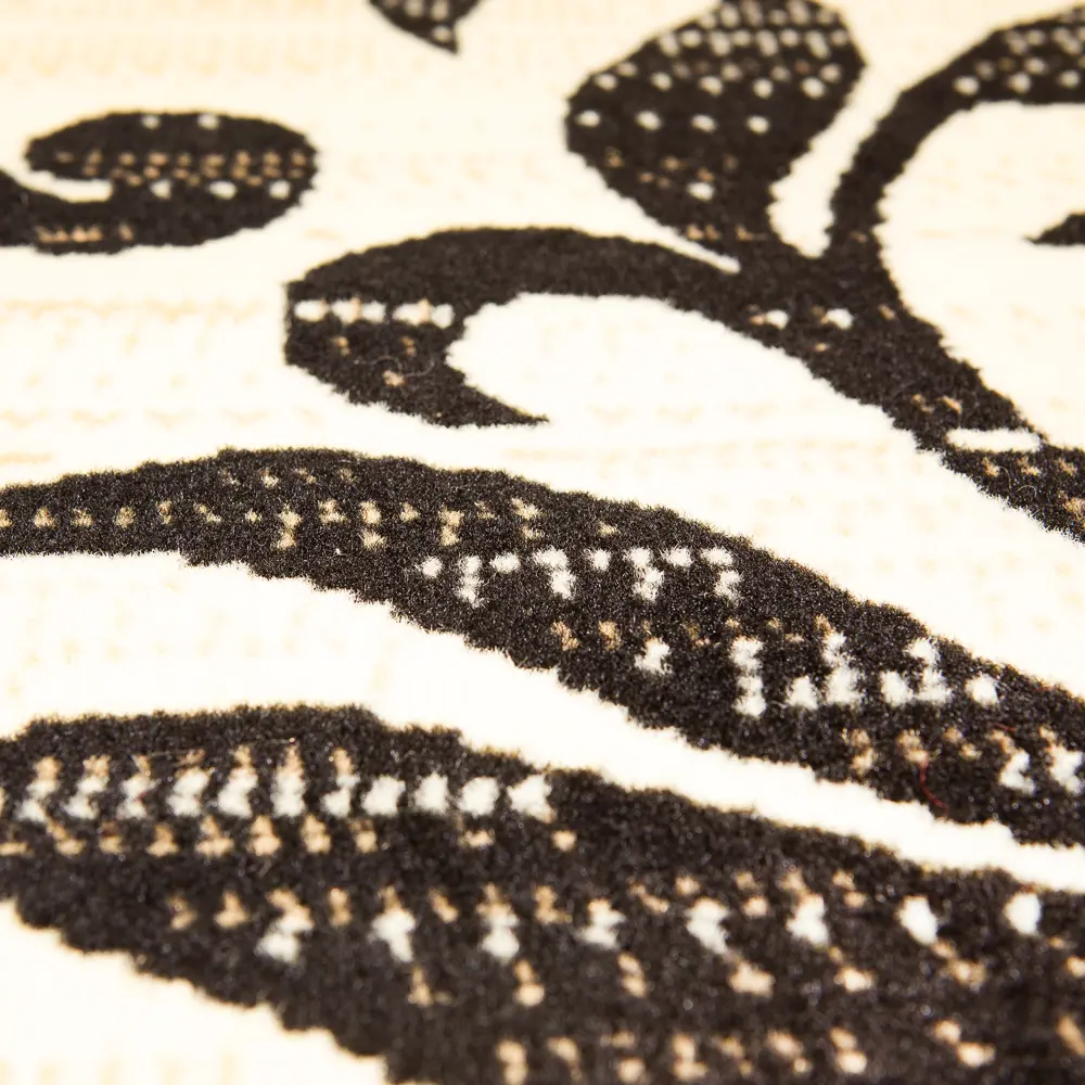 Ковер полипропилен Лагуна D160KS 60x110 см цвет черный MERINOS STLM-2041892 - Вид №3