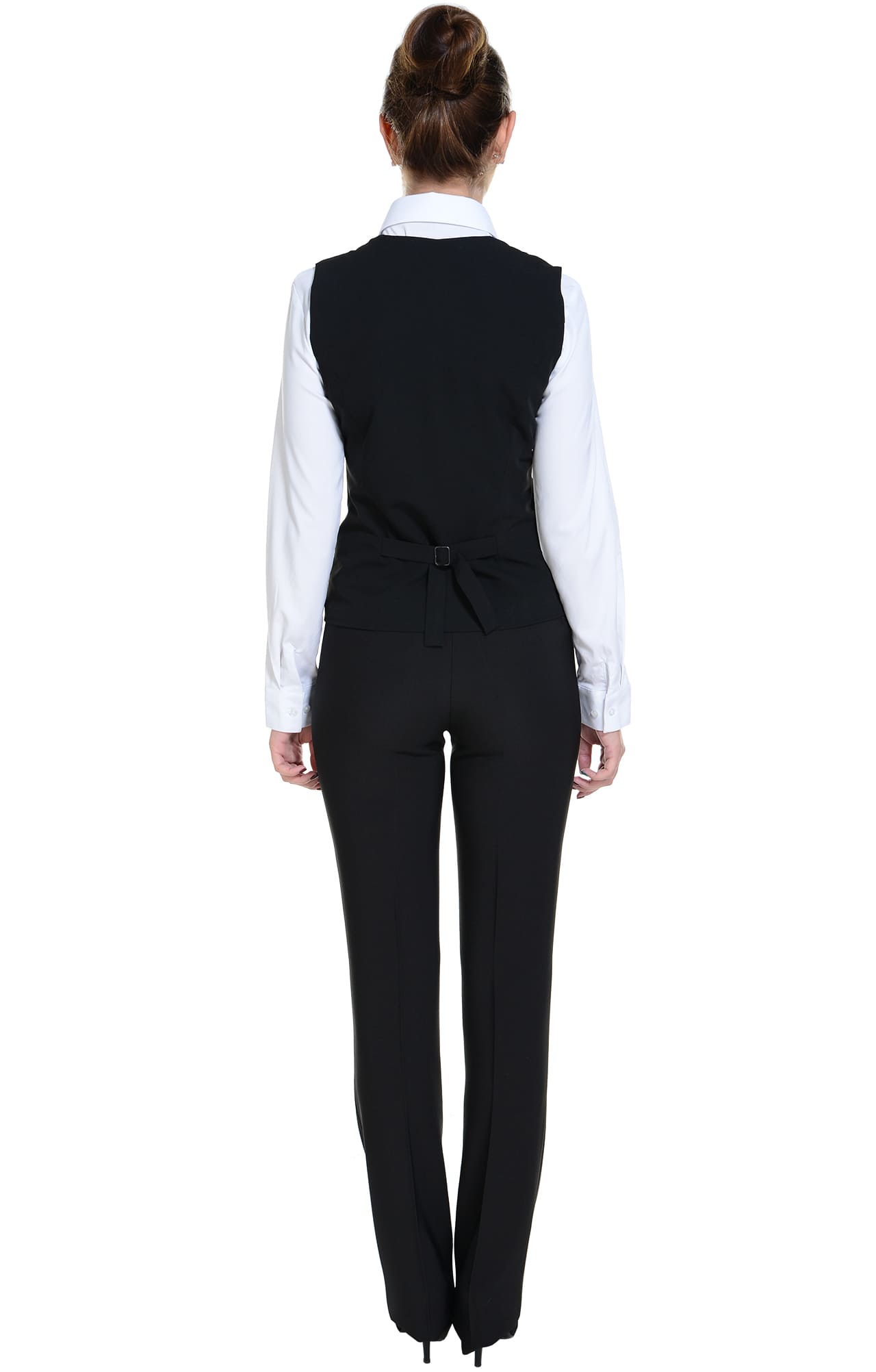 62872 Жилет  женский BLACK El-Risto  Одежда для официантов  размер 44  - Вид №10