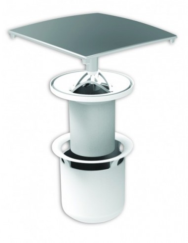 033100 000 00  Набор модификаций PRM для душевого желоба, вытяжки, водозаборной трубы и сборного стакана, хромированный металл Valentin Хром  - Вид №1