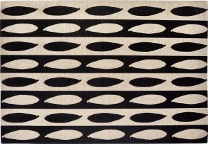 Italy Dream Design Прямоугольный коврик из хлопка с геометрическими мотивами