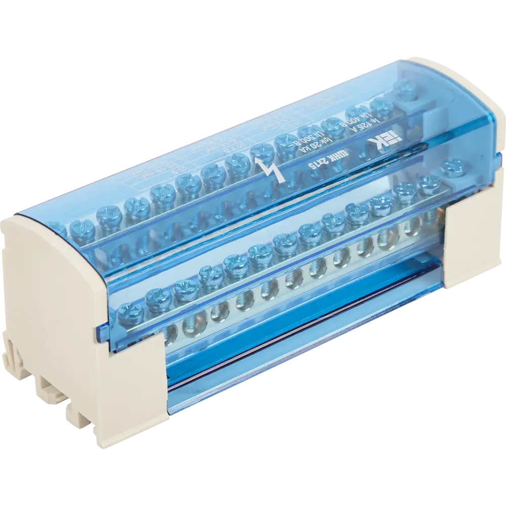 IEK Нулевая шина 2x15 L+PEN для электрощитового оборудования 84301791 STLM-0048268