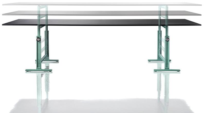 Magis Прямоугольный чугунный стол с регулируемой высотой Brut sun-id-1382434 - Вид №3