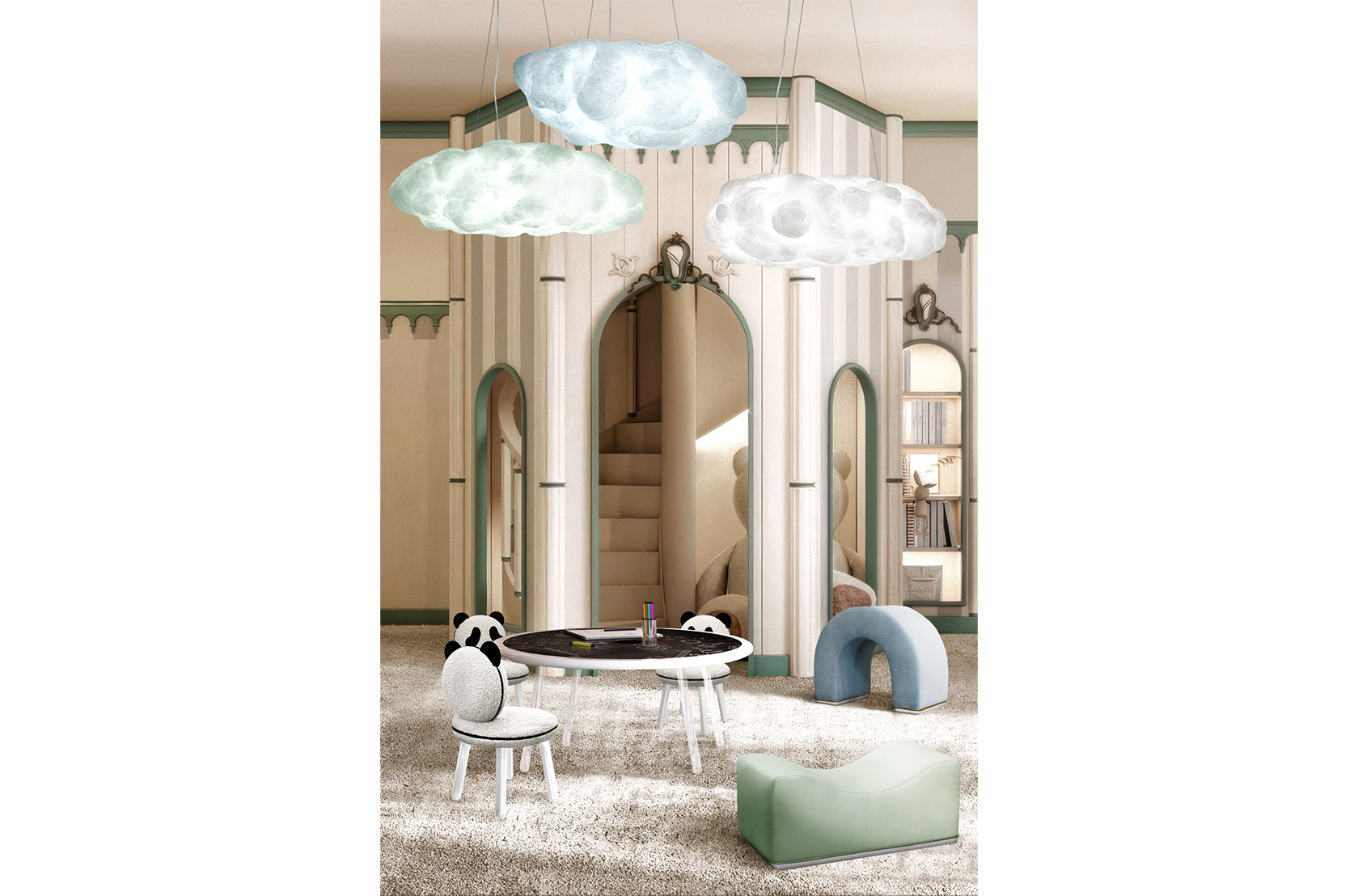 CIST682 Детский обеденный стул По Circu  - Вид №10