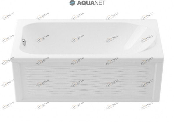 Ванна акриловая AQUANET NORD 140х 70 с каркасом без экрана (205305) NORD 12154