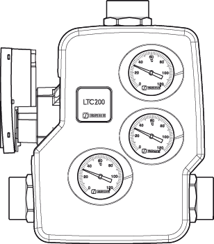 5500 77 00 LTC271Ротационные клапаны » Esbe серии LTC200  - Вид №1
