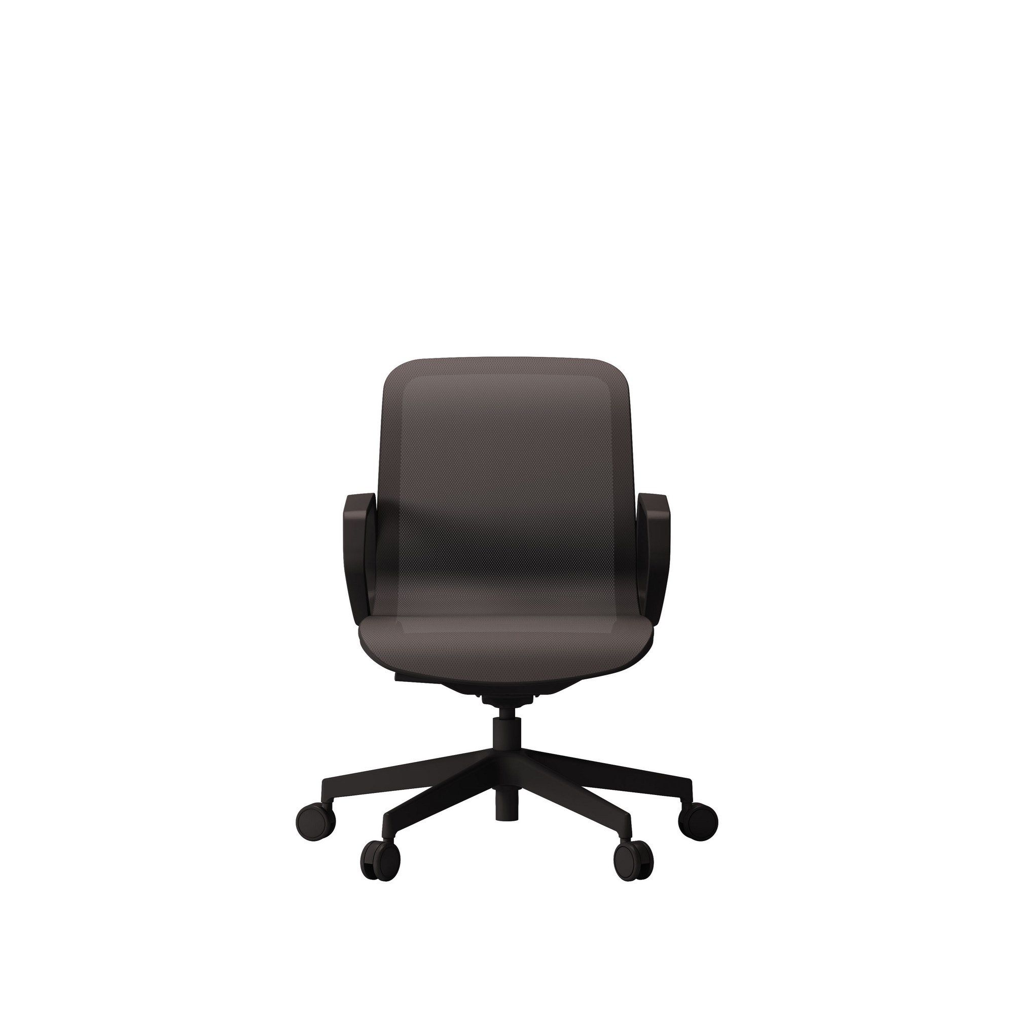 Сетчатое регулируемое по высоте офисное кресло с подлокотниками Las Mobili участок ARCH-00113810 - Вид №7