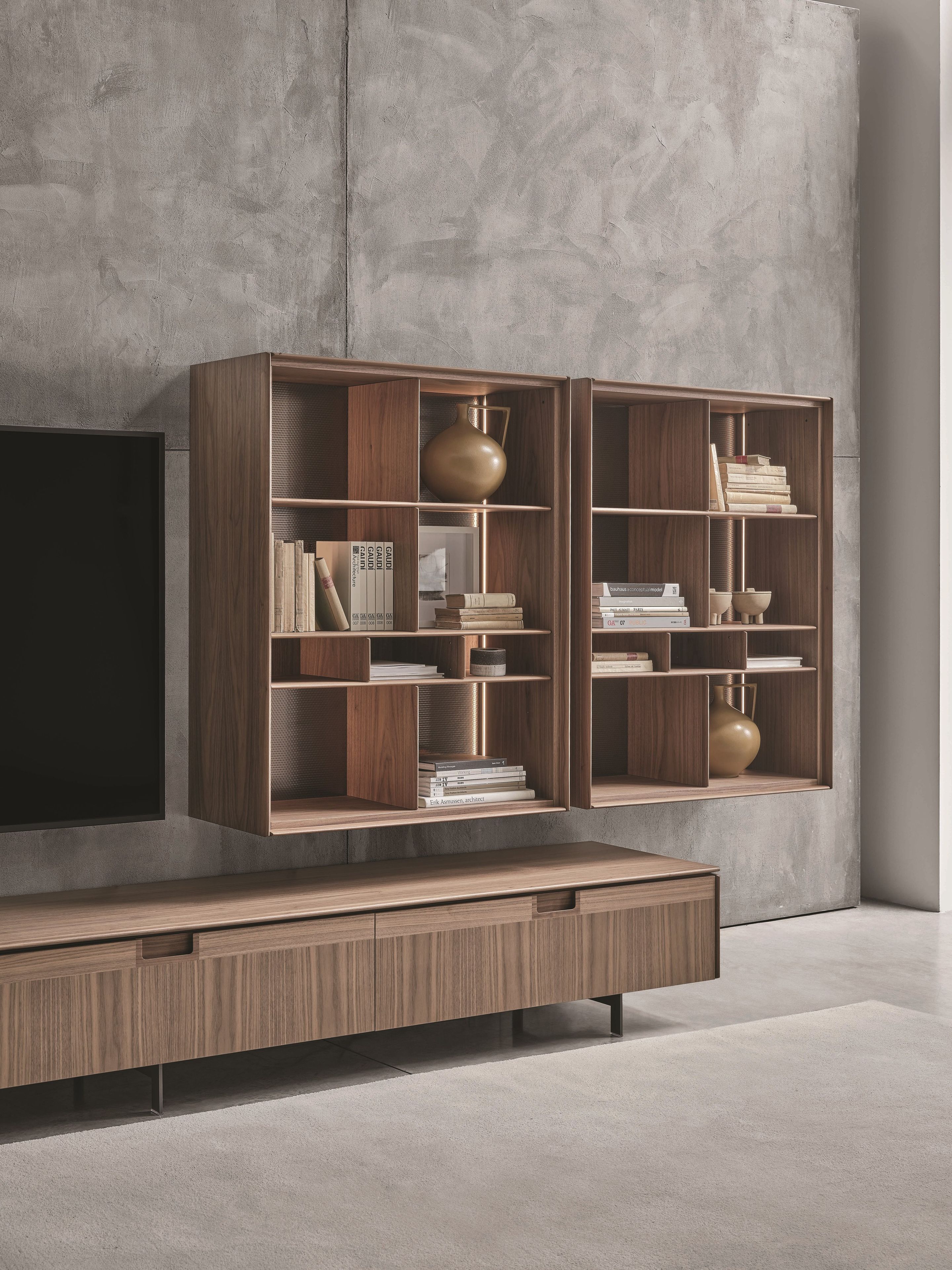 Подвесной шкаф из грецкого ореха Porada Soul ARCH-00038409 - Вид №1