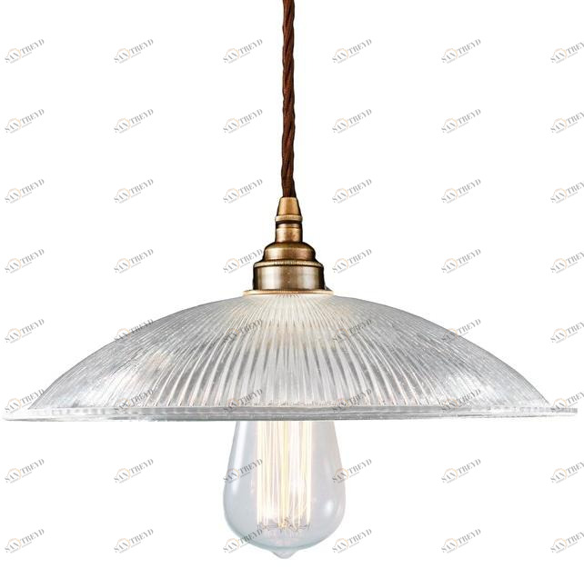 Mullan Lighting Подвесной светильник с прямым светом ручной работы из стекла Calix Mlp331 