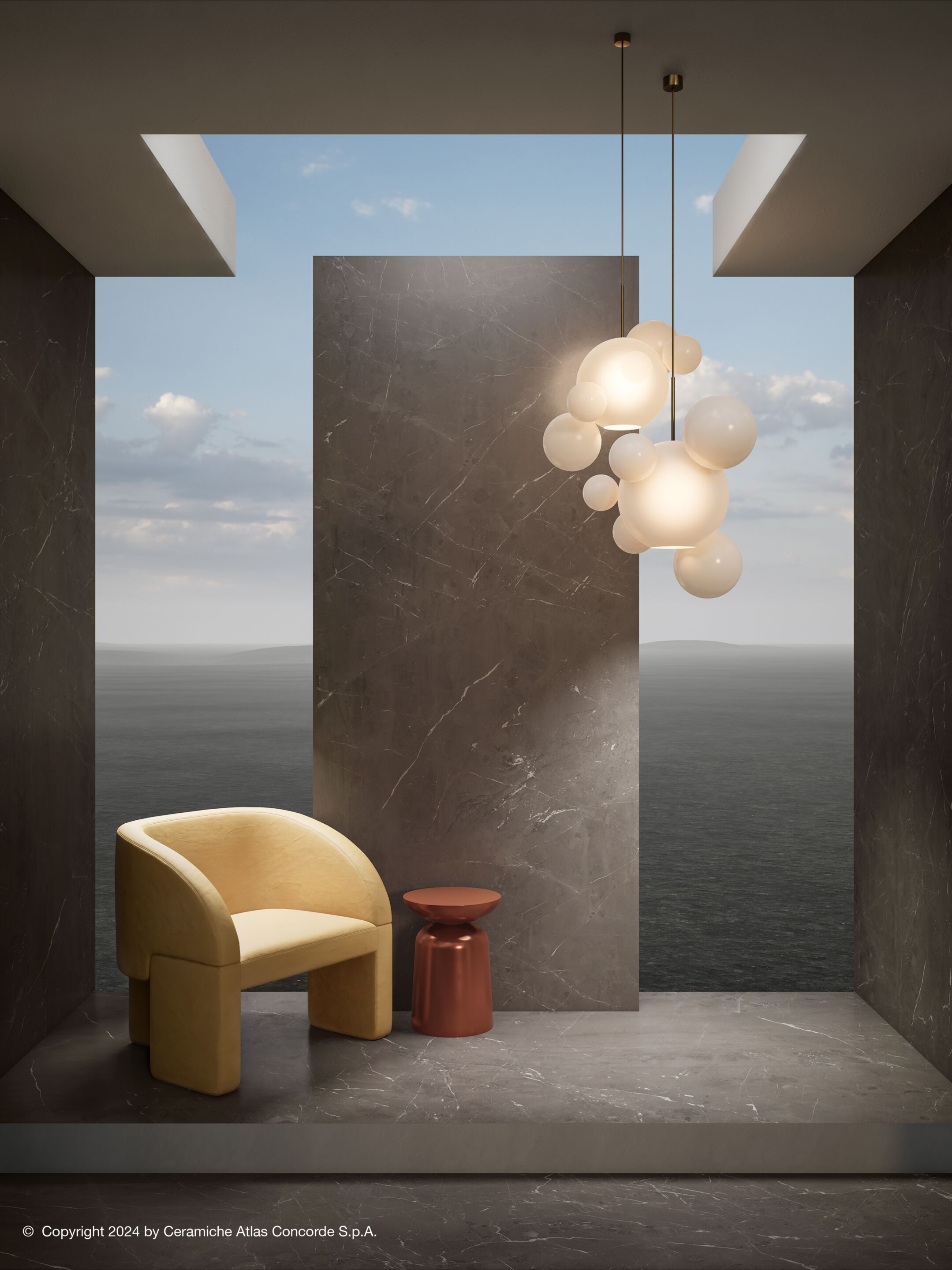 Керамогранит с мраморным эффектом Atlas Concorde Marvel Diva ARCH-00066015 - Вид №11