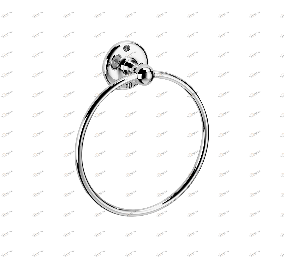 Gentry Home Керамический держатель стакана St James Хром GH102341 