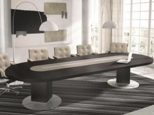 ARTOM by Ultom Овальный стол для совещаний с системой управления кабелями Taiko