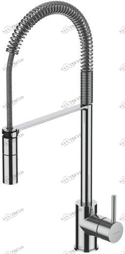 GUGLIELMI Кухонный смеситель, однорычажный, с вытяжным душем Semi-pro Fgos68933