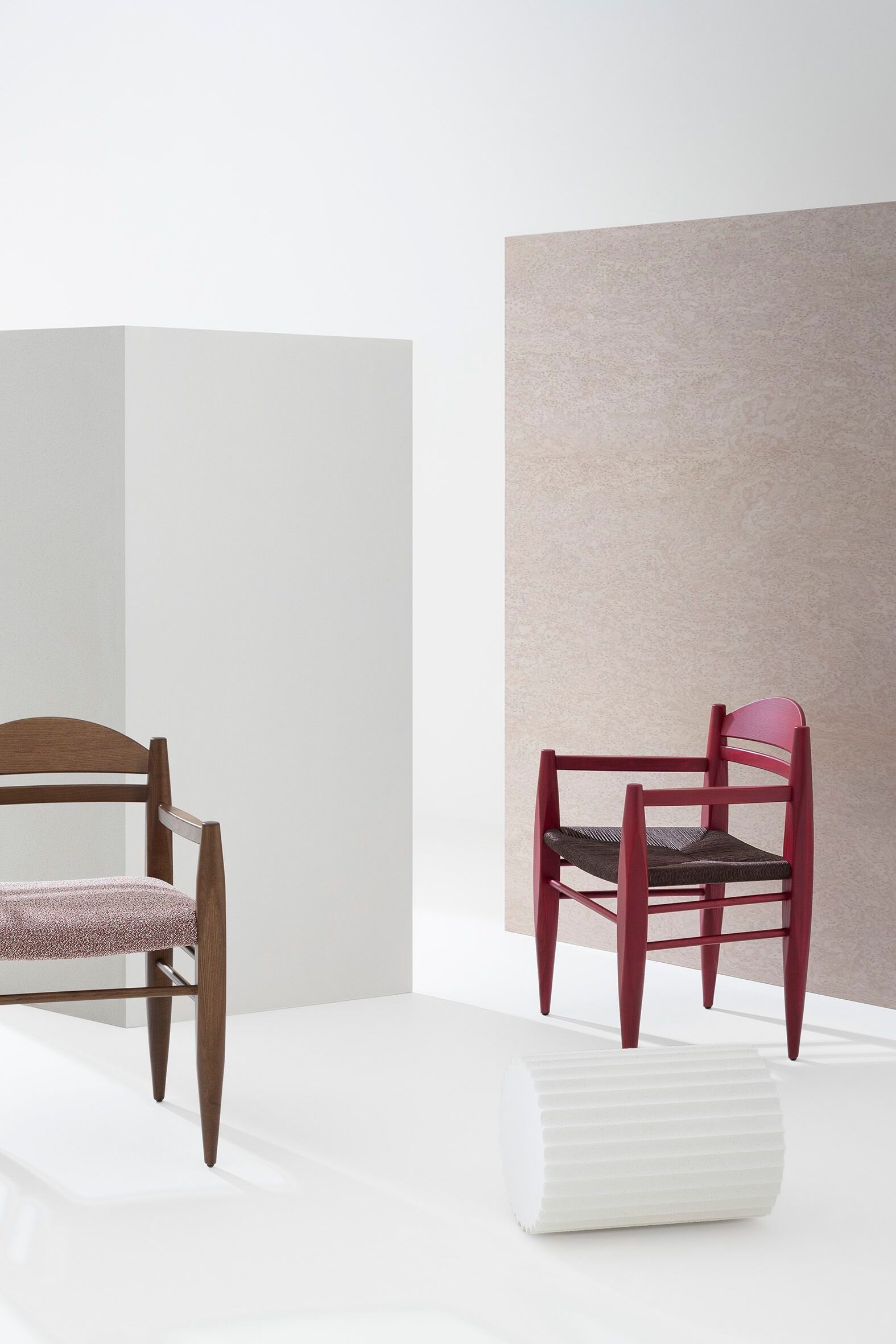 Кресло из ясеня с мягким сиденьем Billiani Vincent V. G ARCH-00028124 - Вид №1