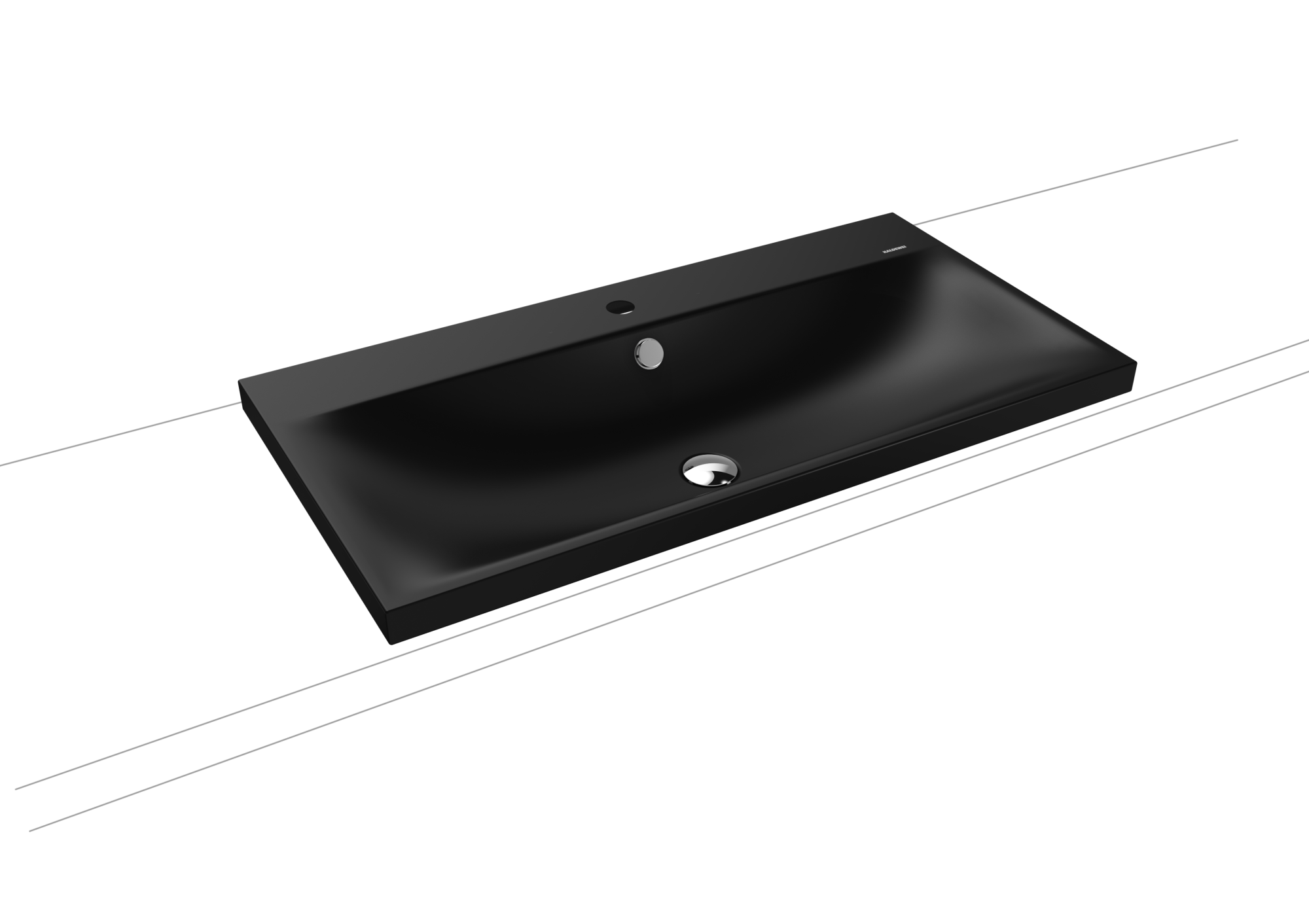 Умывальник KALDEWEI Сталь эмалированная 3041 282 холодный серый 90 30413319282