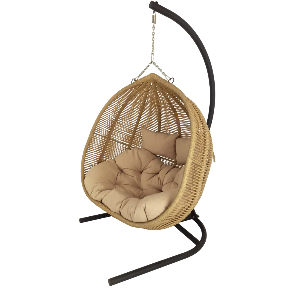 Кресло подвесное Nuar сталь бежеый Santreyd NR011 STLM-2049349 - Вид №1