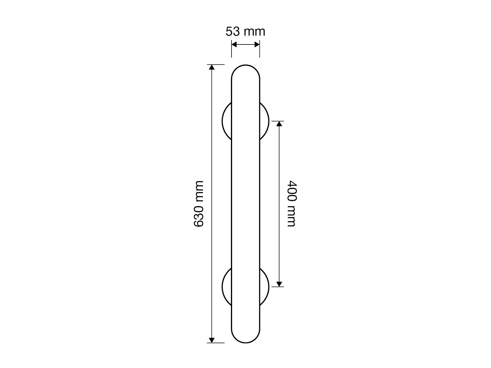 Классический стиль латунная ручка с кристаллами Swarovski® LINEA CALI' Otello Crystal ARCH-00009829 - Вид №1