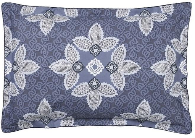 Alexandre Turpault Хлопковая наволочка с принтом и цветочными мотивами Magellan sun-id-1467935 - Вид №1