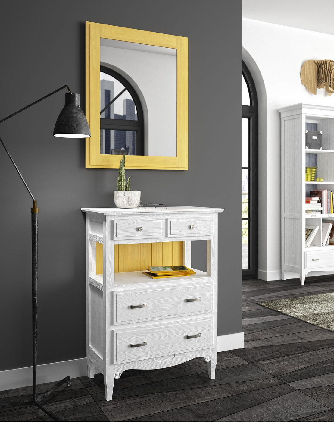 090563 Зеркало 65x82 см Grupo Seys Fontana Santreyd