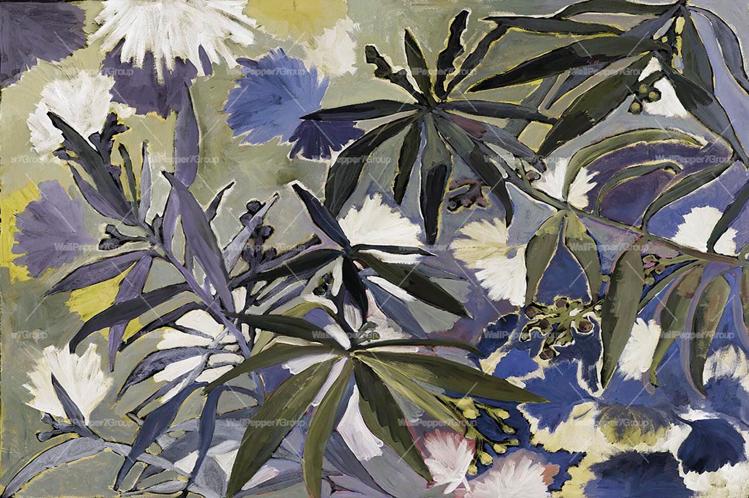 Тропические обои ПВХ бесплатно, экологически чистые, моющиеся WallPepper KALEIDO ARCH-00097320 - Вид №2