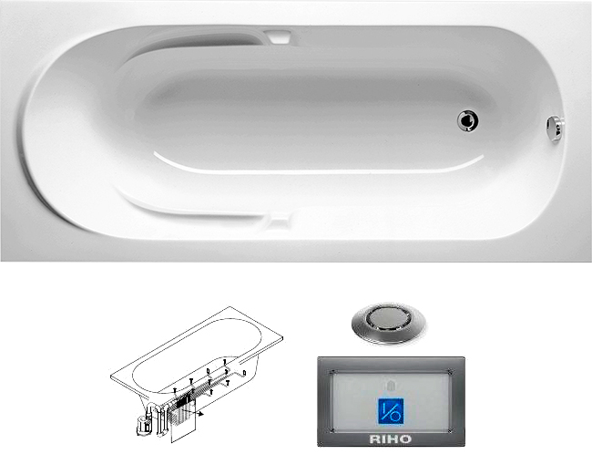 BC3100500000000_top1 Ванна Riho Future Santreyd - Вид №1
