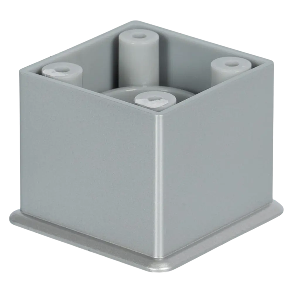 Мебельная ножка TECH-KREP квадратная 45×50 мм с хромированным покрытием 89404151 STLM-1568167 - Вид №1