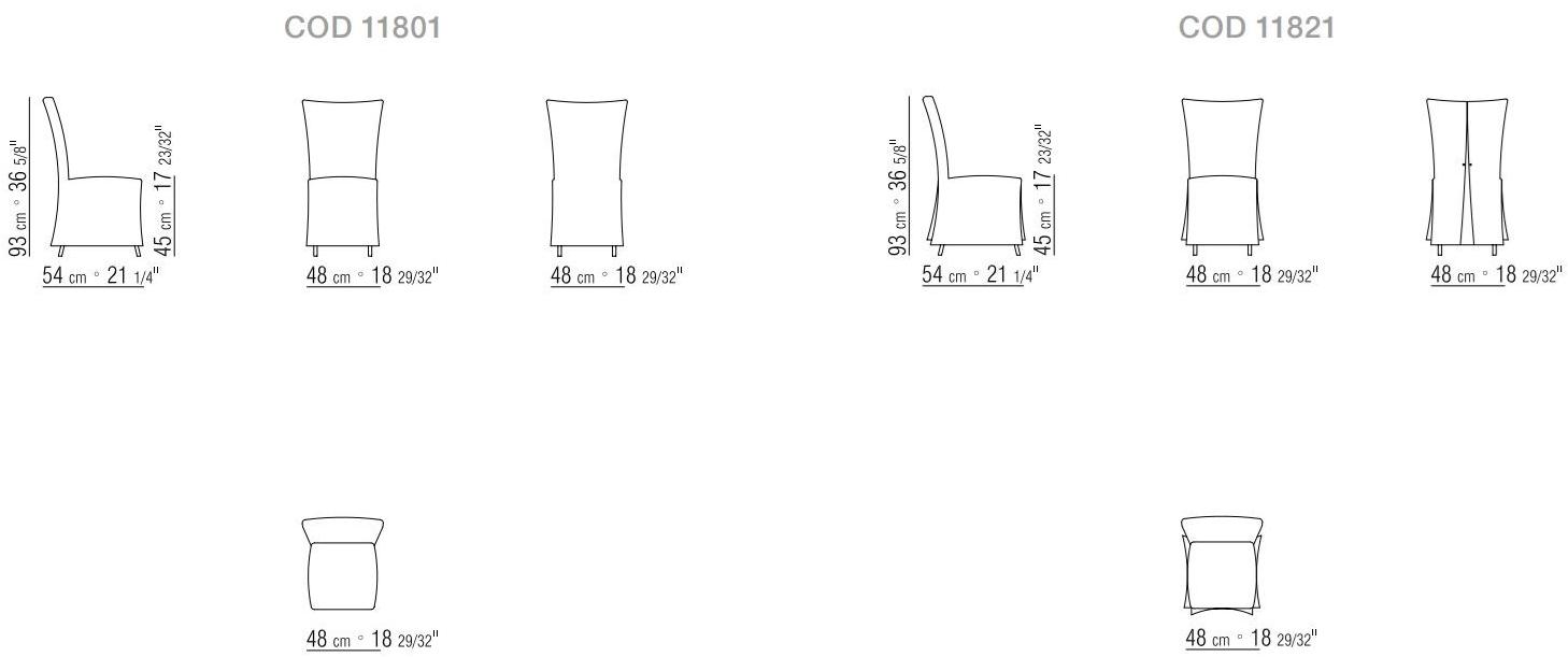 Flexform Съемный тканевый стул sun-id-1492260 - Вид №2