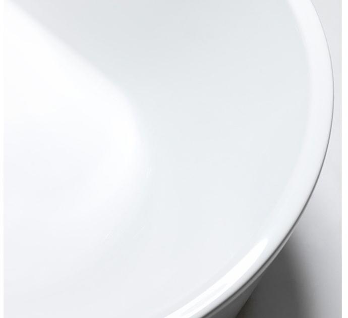 Blu Bathworks® Отдельностоящая овальная акриловая ванна Pisa Bt8004b18 - Вид №2