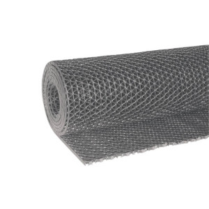 Антискользящее покрытие Зиг-Заг 0,9х10 м без подложки 4,5 мм Серый STSR-1308