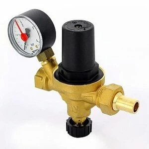 Клапан подпиточный ALMD 1/2" со штуцером с манометром 50 мм WATTS