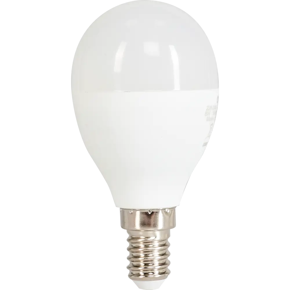 Лампа светодиодная Osram E14 220 В 8 Вт шар матовая 806 лм тёплый белый свет 82481257 STLM-2212002  - Вид №1
