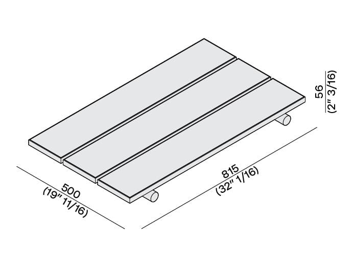 Мраморный прямоугольный поддон для душа LUCE DI CARRARA Tube ARCH-00083068 - Вид №4