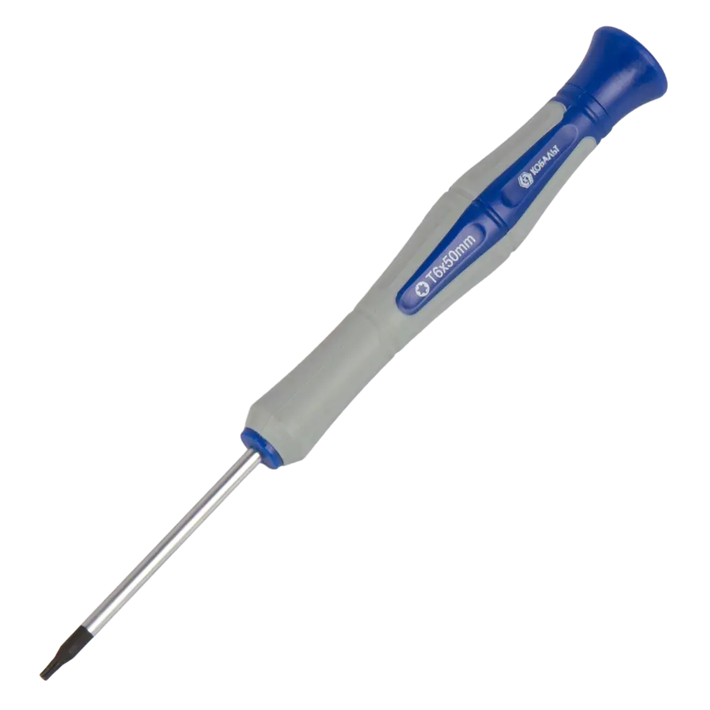 Отвертка Torx T6 КОБАЛЬТ для точных работ с вращающейся рукояткой 89373931 STLM-1365561