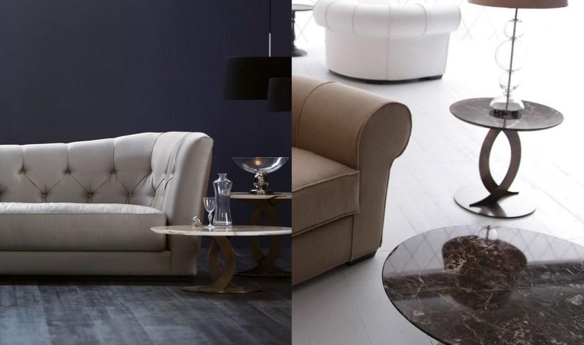 OPERA CONTEMPORARY Круглый журнальный столик из мрамора sun-id-1490124 - Вид №4