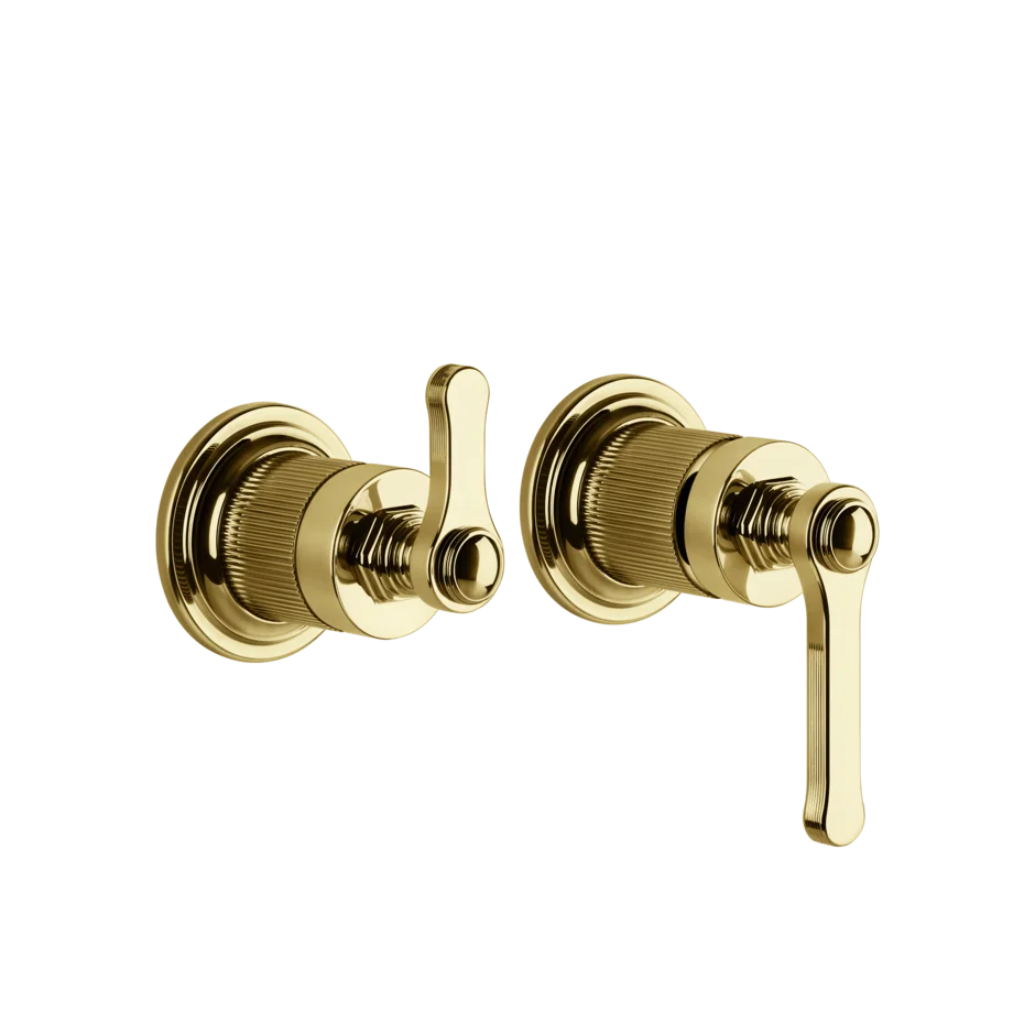 Смеситель для душа 65038 246 Gessi Venti20 ЗОЛОТОЙ PVD 65038246