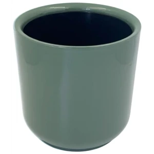 Кашпо Evergreen Design Дельта 25x25x25 см v9.8 л пластик нефрит 89452942 STLM-2149374