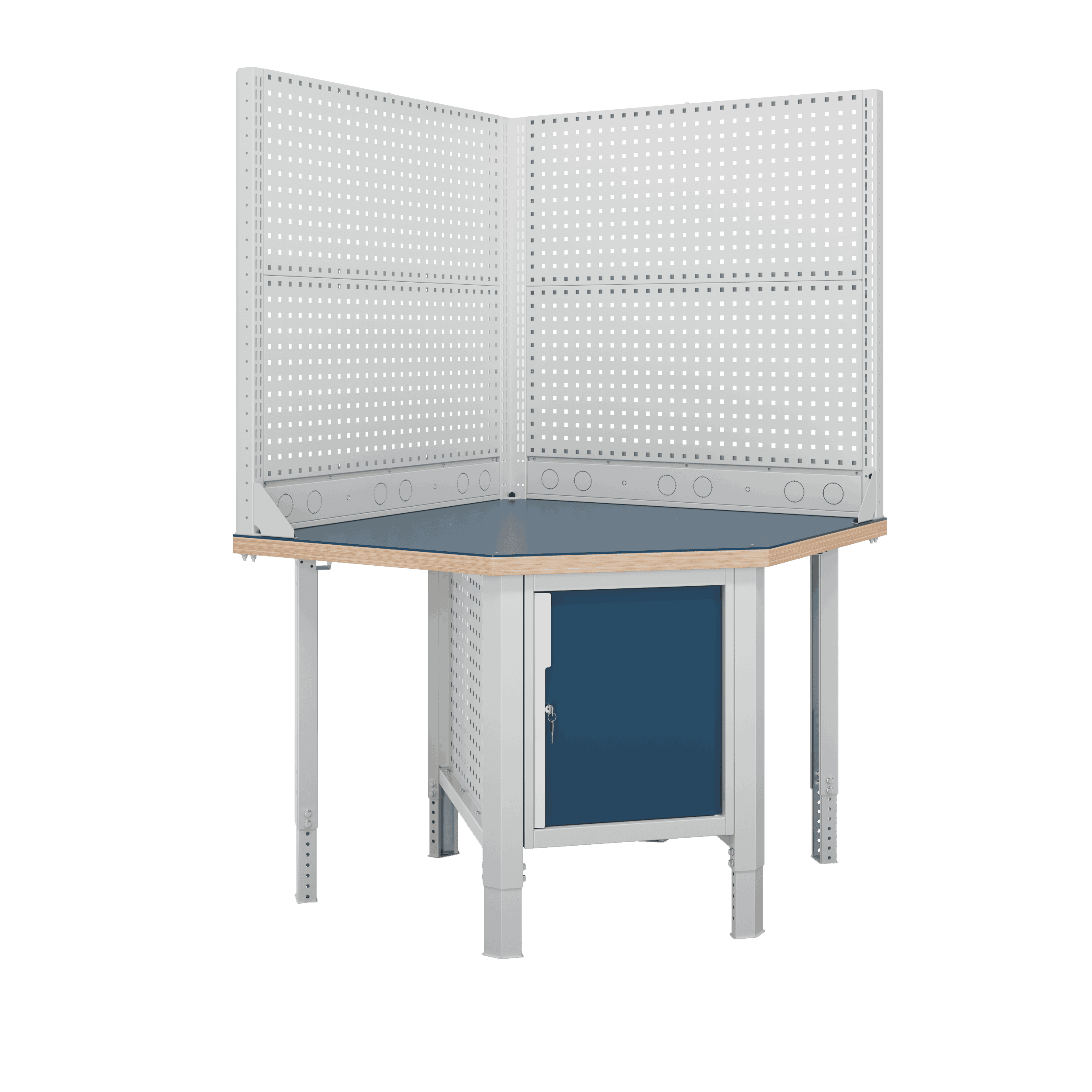 Верстак (угловой) CTR U532.S7.1-2R Верстакофф 124765