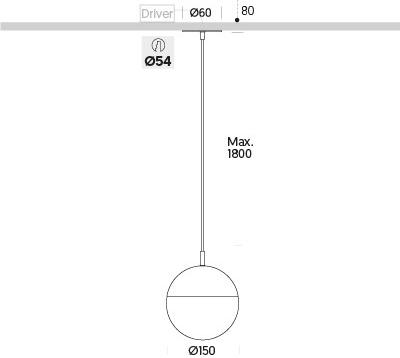 ONOK Lighting Светодиодная подвесная лампа Balo sun-id-1472512 - Вид №11