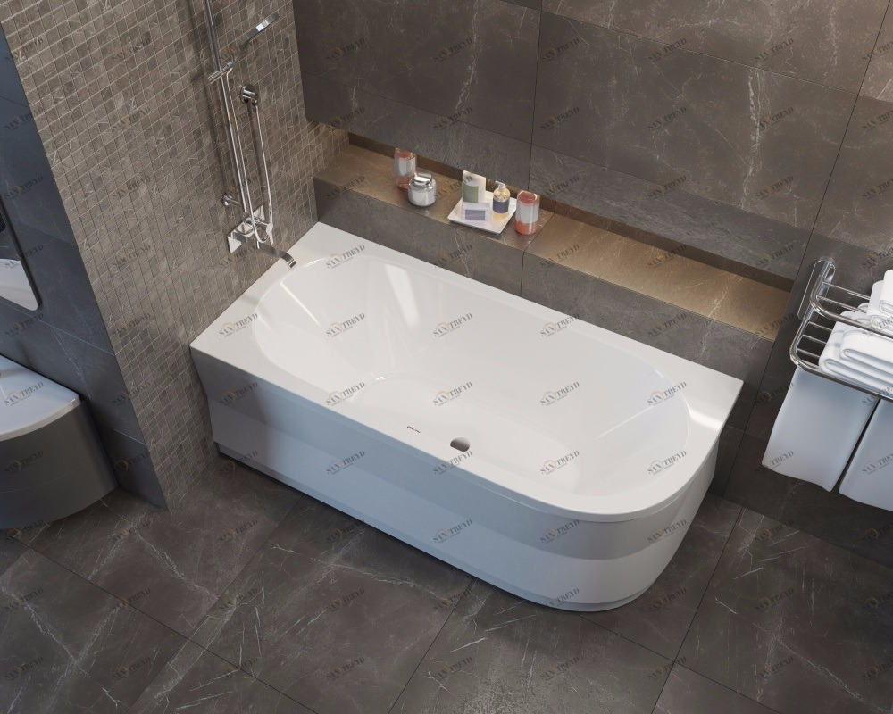 Акриловая ванна ALPEN Astra 165х80 L 33611