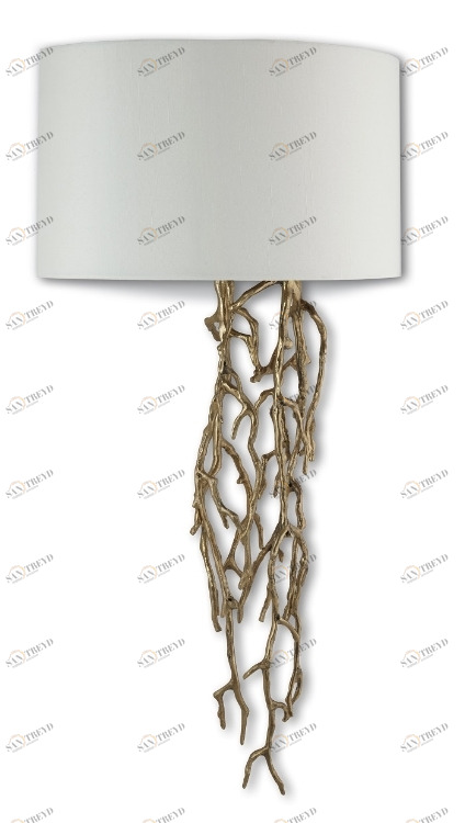 Настенный светильник Brinley 5886 RVASTLEY  059813 Белый;золото 