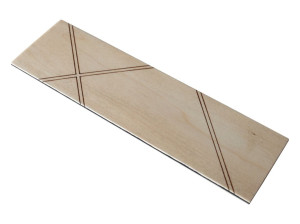 Твердая деревянная закладка