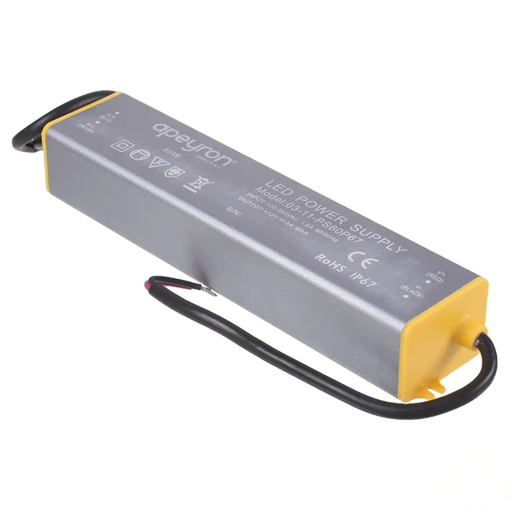 Блок питания влагозащищенный 100-240 В 60 Вт IP67 13834290 STLM-2119753 Santreyd 