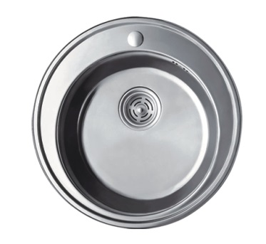 HB510 Кухонная мойка , полированная сталь Haiba  - Вид №1