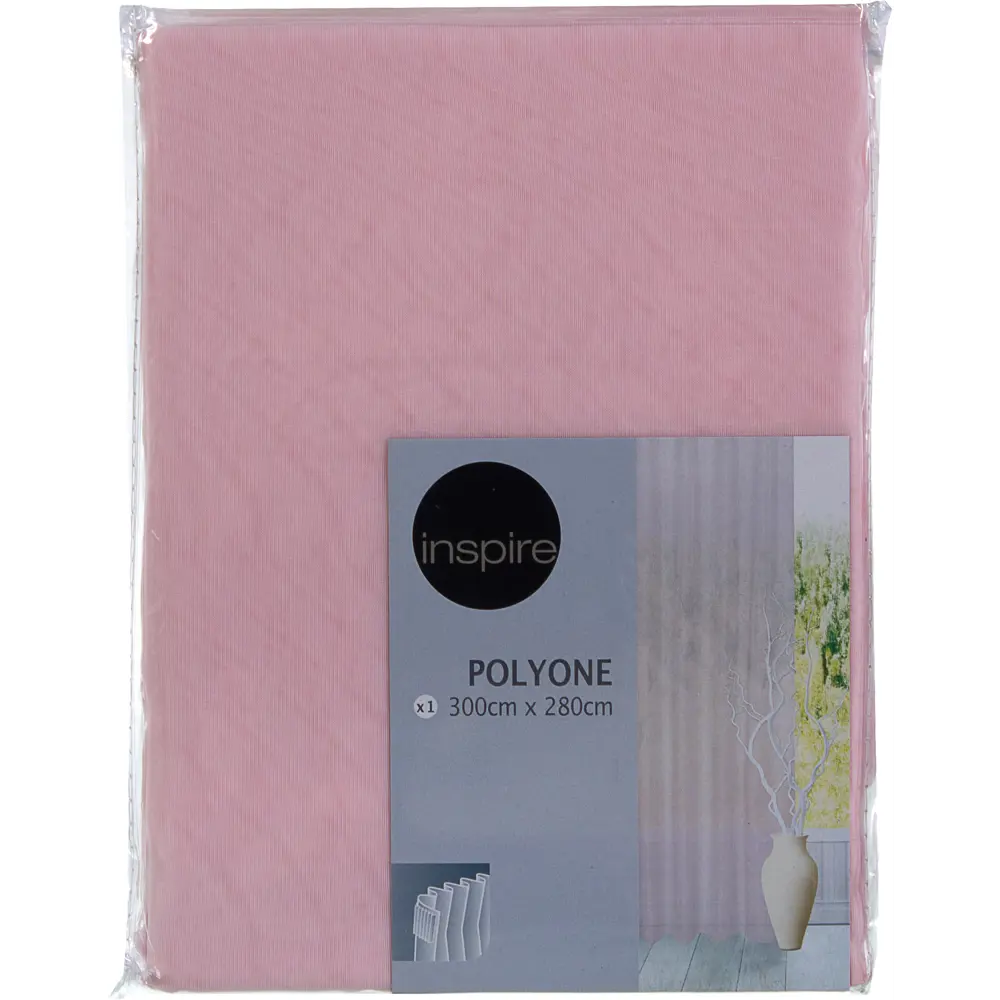 Тюль INSPIRE Polyone Kiss - розовая вуаль с лентой 300×280 см 17995614 STLM-0009173 - Вид №5