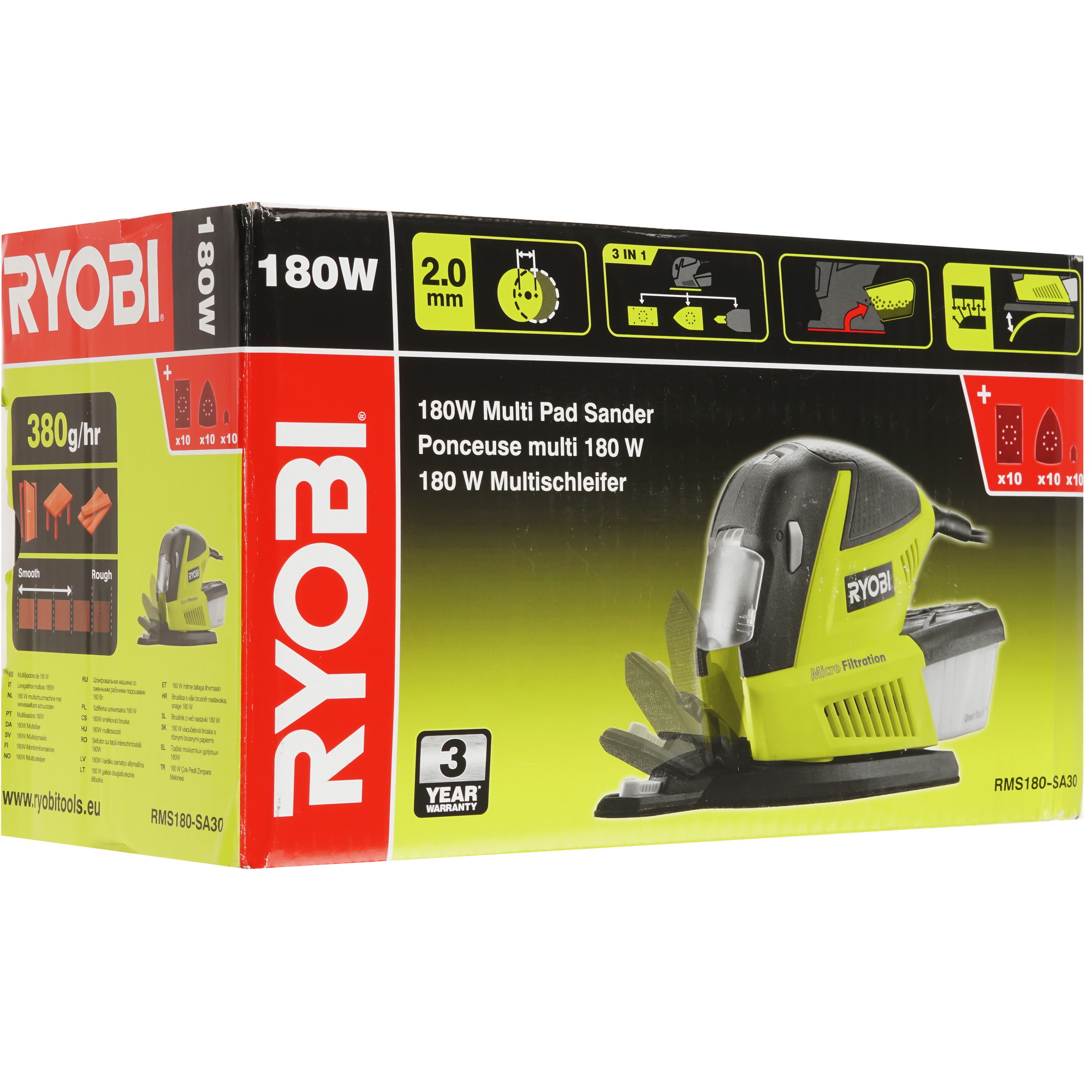 Полировальная машина Ryobi RMS180-SA30 5481151 STDN-0090692 - Вид №10